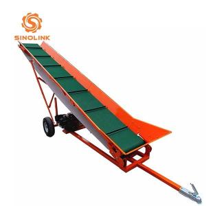 Sinolink Wood Conveyor Belt Elevator 4.7M Transport