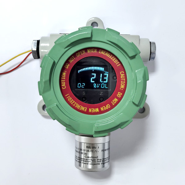 Fixed Oxygen And Carbon Monoxide Detector 4-20ma Toxic Gas Leak Detector With