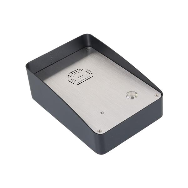 Quality CRS Enclosure SIP Call Box SUS Panel Wall Mounted PoE Handset Free for sale