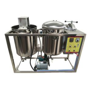 Crude Palm Oil Refining Machine Small Oil Refinery Machine 380Volt