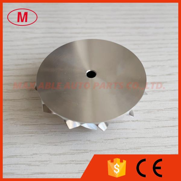 TD02 forward 35.65/46.00mm 6+6 blades high performance Turbo milling/aluminum 2618/billet compressor wheel