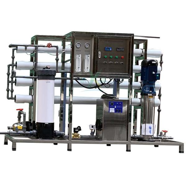 Reverse Osmosis Water Purifier Ultrapure Water System / Industrial Water Purification Plant 2000LPH