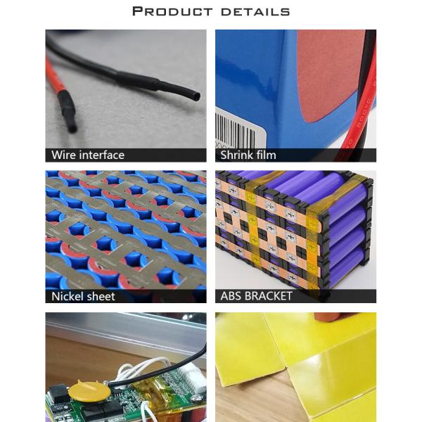 12V 7Ah UPS Lithium Battery 25Ah 50Ah 100Ah LifePO4 Battery Pack CCTV Monitor