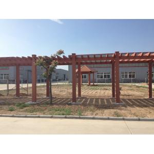 Wholesale Environmental WPC Construction , WPC Pergola and Pavilion For Sunshade from china suppliers