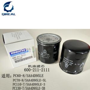 China PC60-8 PC70-8 PC110-7 PC130-7 Hydrualic Oil Filter 600-211-2111 on sale
