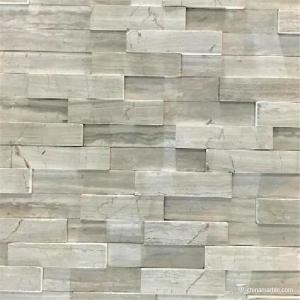 Slate Culture Stone WPB-67 Corner 6 “X 18” X 6” Flat Panel 6” X 24” white