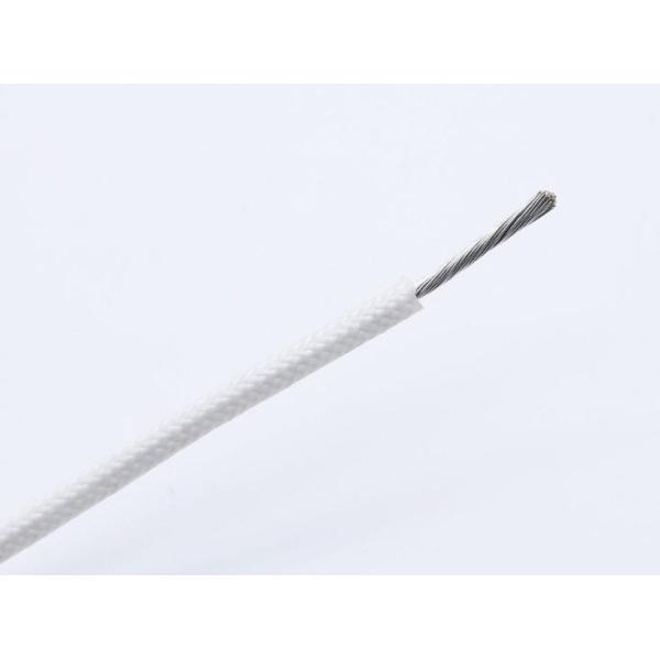 High Temperature Resistant Wire , Fiberglass Braided Wire