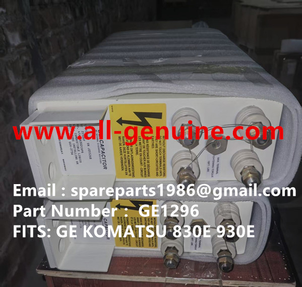 GE1296 CAPACITOR GE TEREX UNIT RIG BUCYRUS MT4400AC MT5500 MT3600 NTE240 NTE260 NHL DUMP TRUCK HAULER MINING