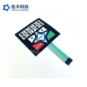 Wholesale Actuation Force 160180g Flat Membrane Keyboard Supporting Temperature Range 20C 80C Perfect for Industrial Control Panels from china suppliers