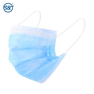 3 ply Disposable medical facemask mascarillas face maskss custom box design OEM