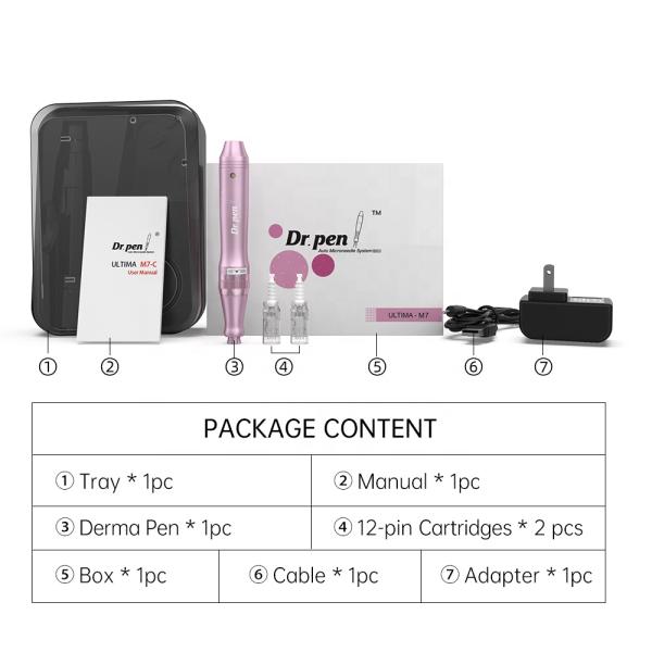 Derma Pen Dr.pen M7-C trending personalized wired auto micro needles derma stamp pen wit medicalULTIMA M7 CE
