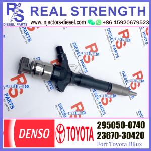 Wholesale 095000-0740,095000-0741,095000-0520 common rail injector for Land Cruiser 23670-30010 23670-39015 from china suppliers