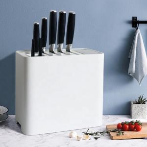 Intelligent Kitchen Disinfection Knife Holder Block With Sharpener Sterilizing
