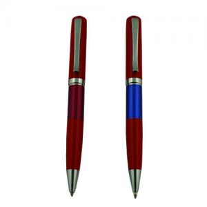 Wholesale Silky Smooth Promotional Metal Pens , Blue Ink Professional Ballpoint Pen from china suppliers
