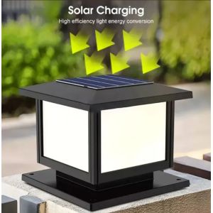 Wholesale Light-Sensing ,IP65 Waterproof Solar Pillar Light Outdoor Garden Lighting from china suppliers