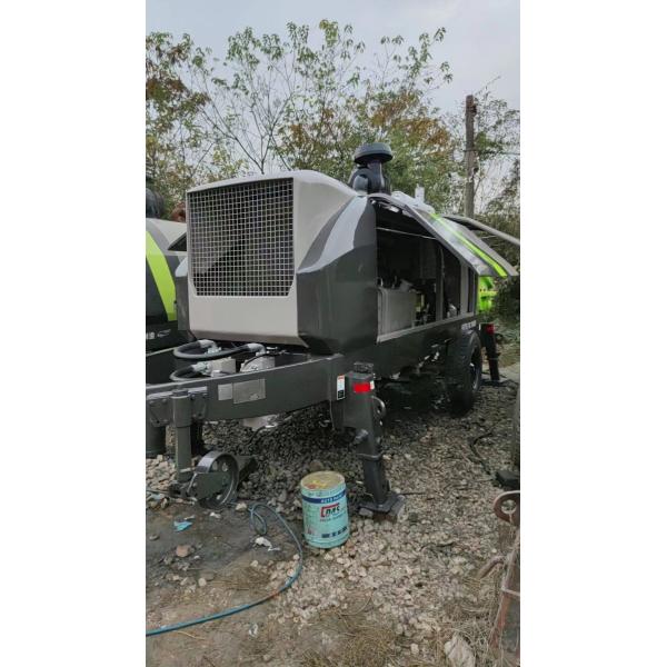 Quality Second Hand Concrete Trailer Pumps Energy Saving Hydraulic Machining Process for sale