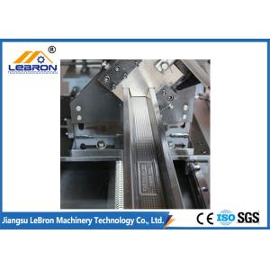 PLC Control Steel Door Frame Machinery 32Mpa Yield Strength 7.5kW Main Motor