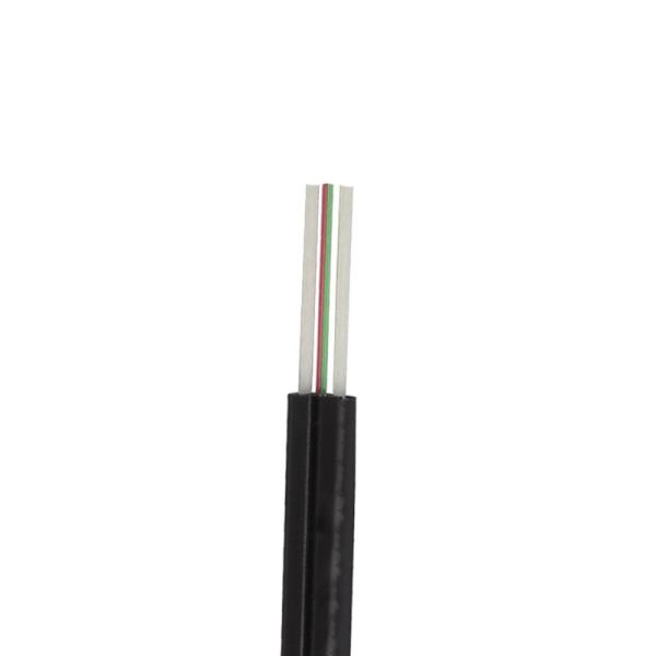 G.657A2 GJXFH Indoor FTTH Drop Cable 4 Core Single Mode Fiber Optic Cable