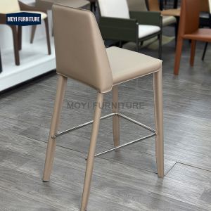 Modern Folded No Leather Barstools Custom Elegant Luxury Design Barstool
