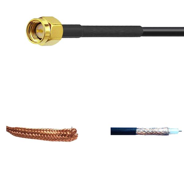 Wire Camera Micro Clamp for RG316 RG58 RG11 RG174 RG59 LMR400 RG213 RG6 RF