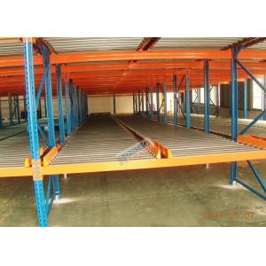 Custom Flow Through Pallet Racking Logistics Distribution Centers Industrial