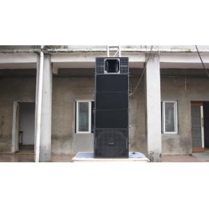 700W Q1 Professional Speaker System , 10 Inch Powered Line Array Speakers For