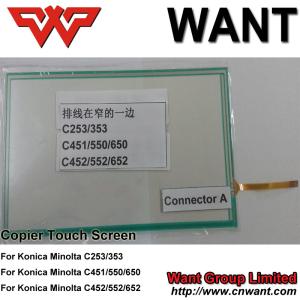 C253 C353 C203 Hight Quality Touch Screen touch panel Copier Parts For Konica