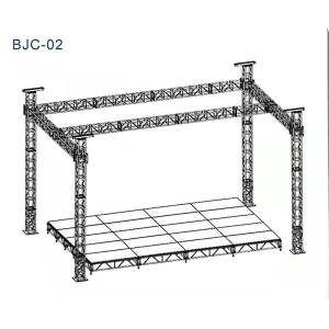 Outdoor Event Portable Aluminum Stage Platform With Truss Structure