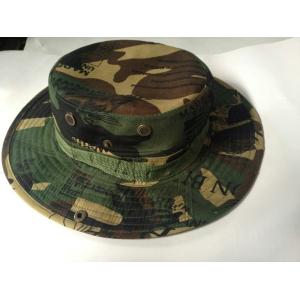 Wholesale army round edge fashion cap/ Military Boonie Hat camouflage military cap hat embroidered from china suppliers