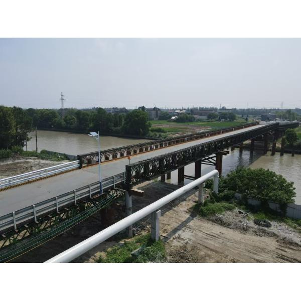 Quality OEM Galvanized Prefabricated Bridge Bailey Bridge Q355B Modular Design for sale