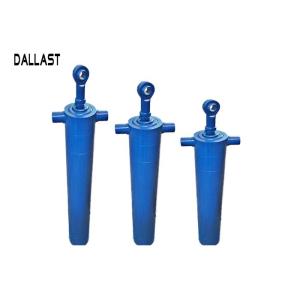 Vertical Hydraulic Ram Single Acting Telescopic Hydraulic Cylinders Multi Stage