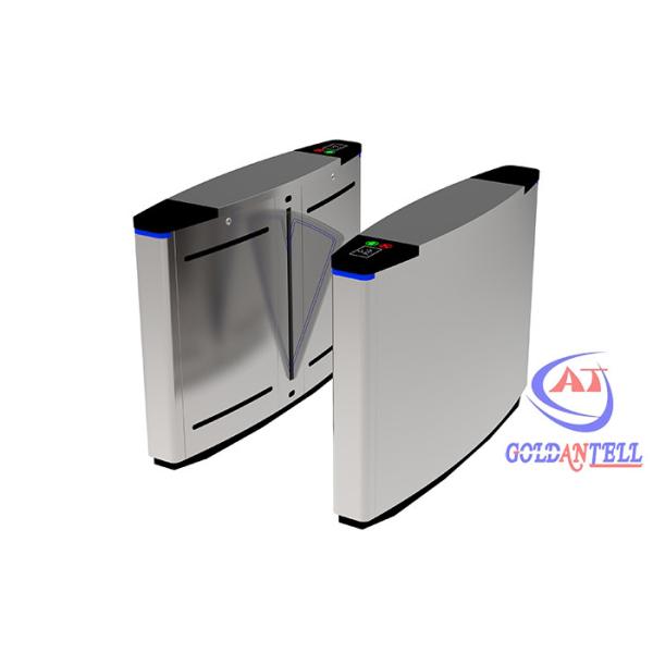 RFID Reader Flap Barrier Gate Fingerprint Access Control Rotating Security