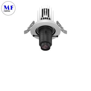 Embedded Contour Gimbal Light Optical Lighting LED Shapeable Magnetic Track