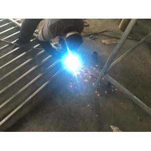 Hercules Fence Panels 45° Mitre 1800mm height 2450mm Steel Picket Fence Interpon