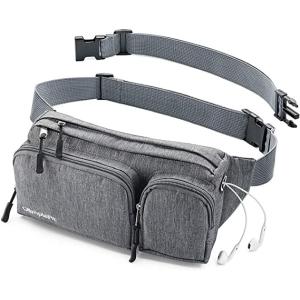 China 6 Pockets Fashion Fanny Pack Hiking Cute Waist Bag on sale
