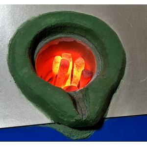 1 - 20KHZ Frequency Induction Melting Furnace 35kw Power 57A Input Current CE