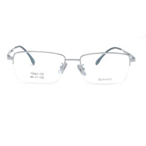 TD047 Titanium Frame with Rectangle Eye Shape