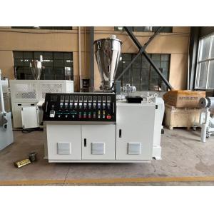 Hot Sale Window Curtain PVC Profile Extrusion Line Conical Twin Screw