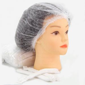 China Disposable Net Cap Nonwoven Clipcap Hair Covers bouffant cap Dust Proof cap For Clinic on sale