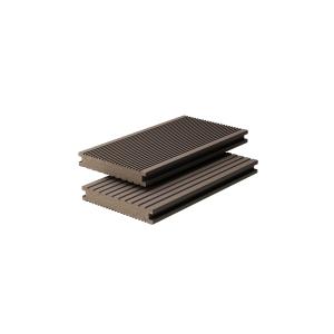 Solid WPC Decking Board Composite Decking