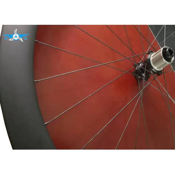 Carbon Fiber Road Bicycle Wheels Rim RT 700C Super Light Tubeless / Tubular