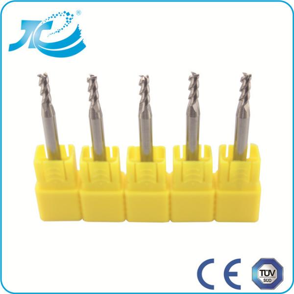 Square End Mills For Aluminum Three Flute End Mill Non Coating Customizable