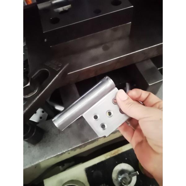 Quality Custom Sheet Metal Mounting Bracket with Welded Tube | Precision Stamped Steel Support Component for Mechanical Assembly and Industrial Equipment for sale