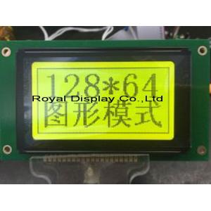 Blue White Serial Graphic Lcd , 128 X 64 Graphic Lcd Display T6963C Controller