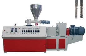 Flexible Pipe Making Machines With Conical Twin Screw High Frequency