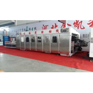 Water Ink Flexo 250pcs / Min Top Printing Printer Gluer Inline