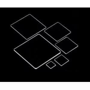 Density 6.91g/cm3 High Temperature Quartz Glass Plate For 1200 Degree Work