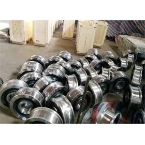 50 T Crane End Carriage Wheel With ZG55 Wheel Materail Pakced In Plywood Case