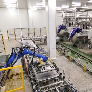 Vertical Continuous Crateless Canning Sterilization Retort System Automated