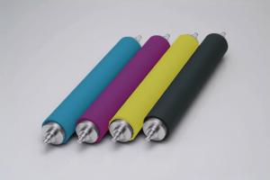 Wholesale Blue / Black Industrial Rubber Rollers With ANSI , ASTM , ASME , DIN , GB Standard from china suppliers